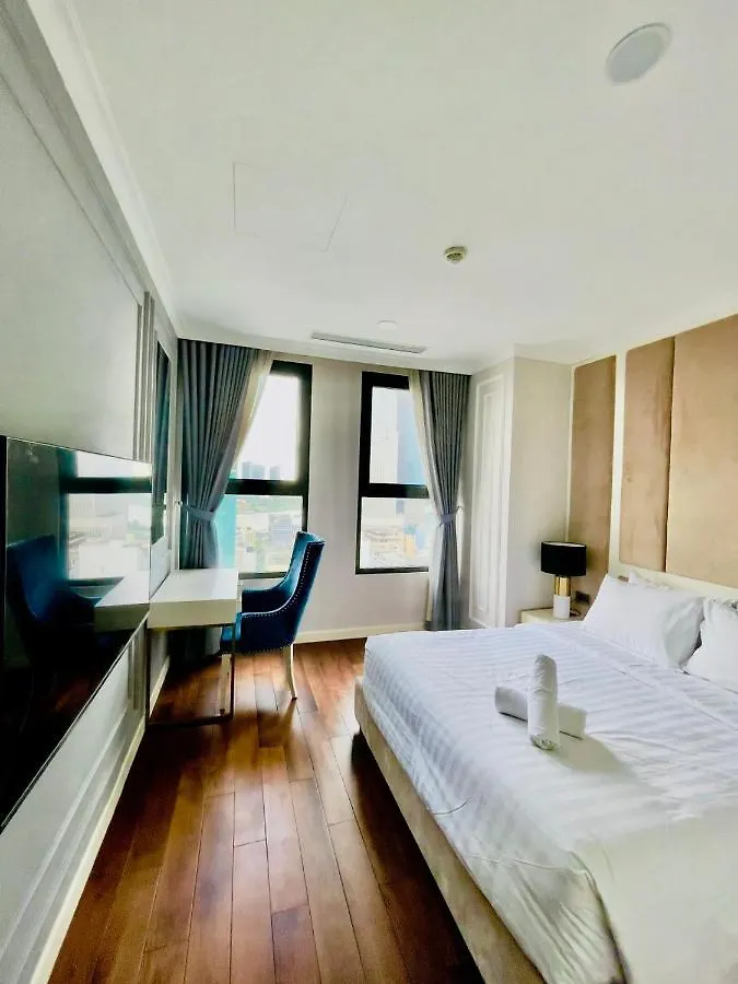 Apartmán Lancaster Pacific X D1 Casino Shopping Ho Či Minovo Město 0*,
